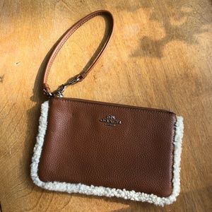 Authentic COACH wristlet